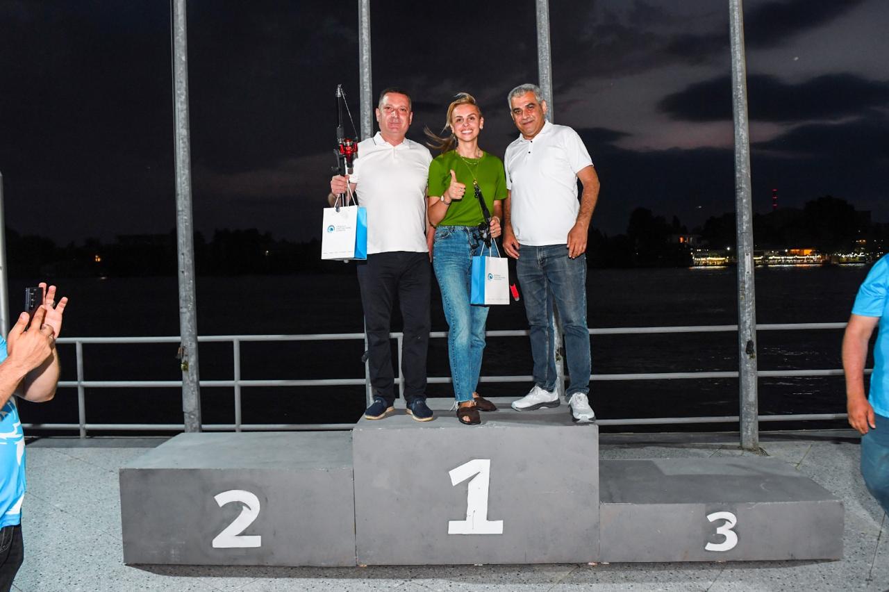 Federasiya nümayəndələri arasında balıq ovu festivalı keçirildi (FOTO/VİDEO)